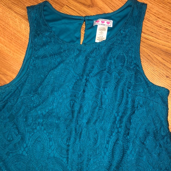 Teal Dress Tank - Picture 4 of 7